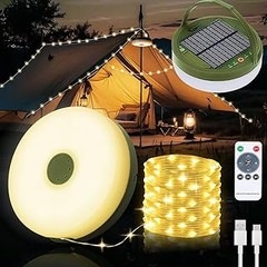 Guía para instalar y utilizar luces de camping de luz cálida