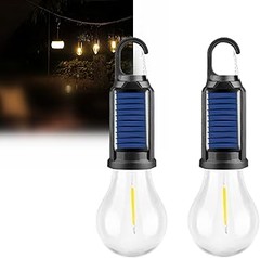 Mantenimiento y limpieza de luces solares portátiles con gancho