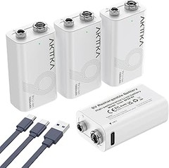 Las mejores opciones para comprar baterías recargables de 9V
