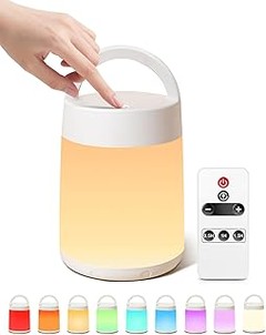 Las mejores opciones para comprar luces nocturnas portátiles táctiles