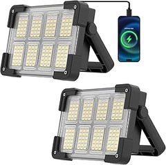 ¿Qué son las luces recargables portátiles para garaje?