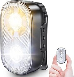 Linternas LED con clip recomendadas para leer de noche