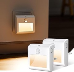 Top luces nocturnas portátiles con sensor para habitaciones infantiles