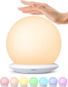 Reseñas de usuarios sobre luces nocturnas portátiles con temporizador