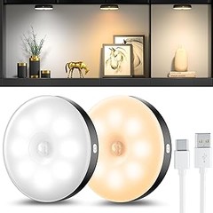 Reseñas y opiniones de usuarios sobre luces recargables para armarios