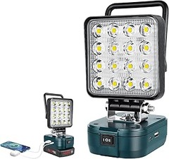 ¿Cuánto cuestan y dónde comprar luces de trabajo con batería?