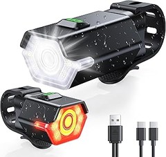 ¿Por qué son importantes los kits de linternas para la seguridad en bicicleta?