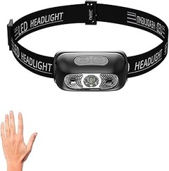 ¿Qué son las linternas frontales LED con sensor?
