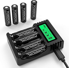 Pros y Contras de Usar Baterías Recargables con Cargador