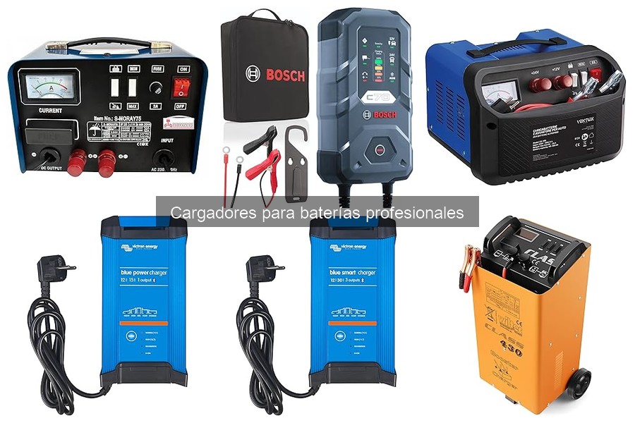 Accesorios Esenciales para Cargadores de Baterías Profesionales