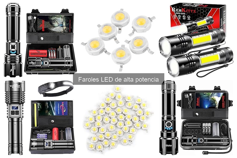 Accesorios Esenciales para Faroles LED de Alta Potencia