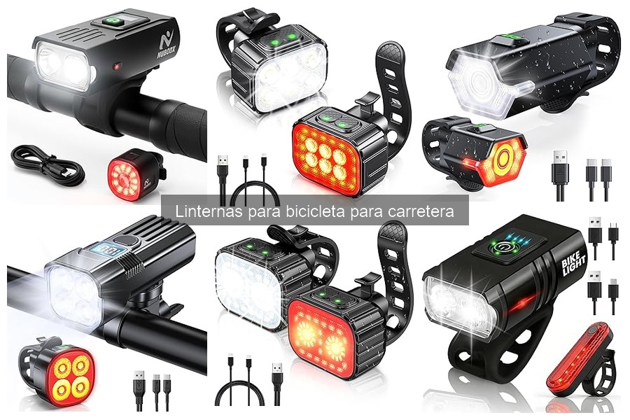 Accesorios esenciales para linternas de bicicleta