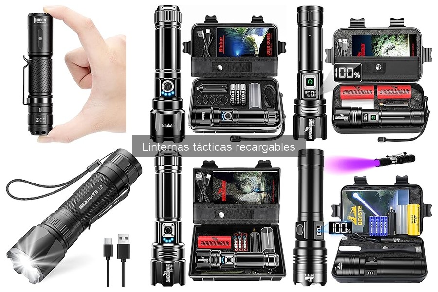 Accesorios Esenciales para Linternas Tácticas Recargables