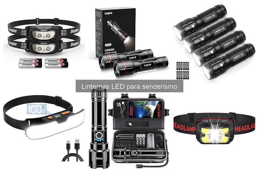 Accesorios imprescindibles para linternas LED en senderismo