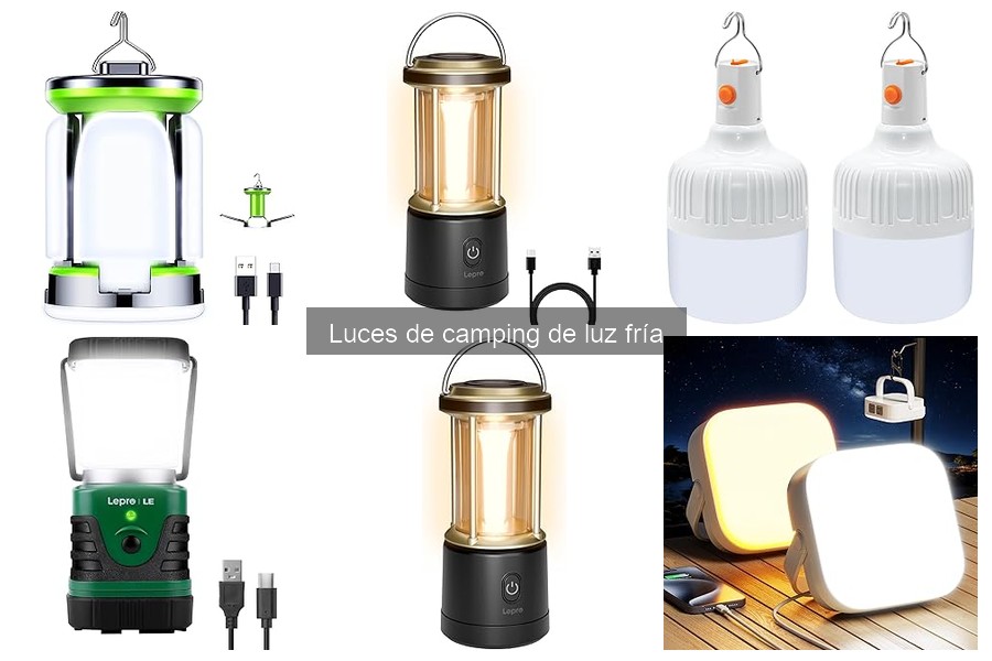 Accesorios imprescindibles para luces de camping de luz fría