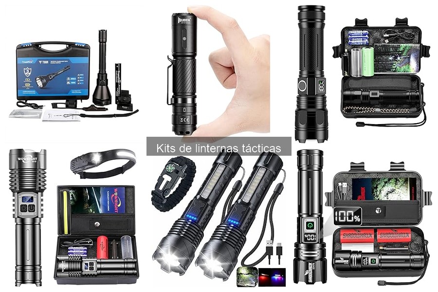 Accesorios Útiles para Kits de Linternas Tácticas