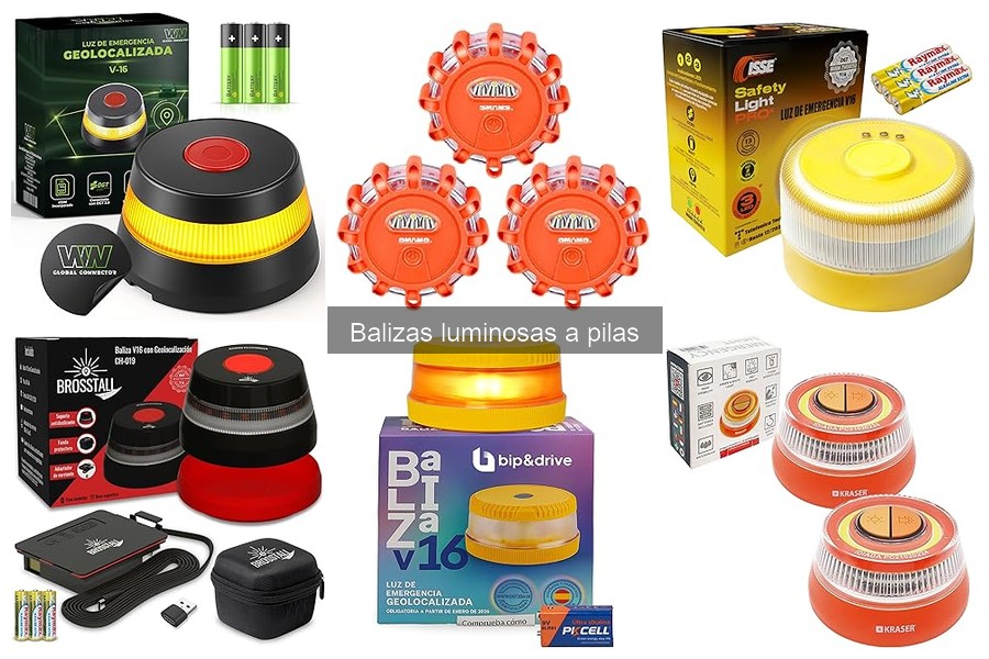 Alternativas a Balizas Luminosas a Pilas: Mejor Iluminación
