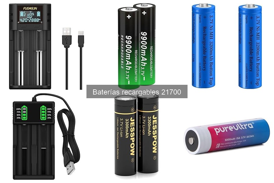 Alternativas a Baterías 21700 para Iluminación Portátil