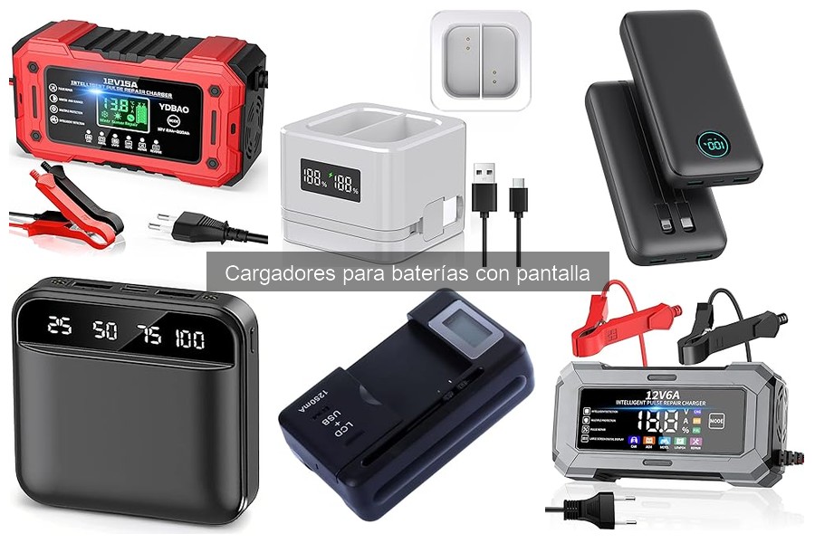 Alternativas a cargadores de baterías con pantalla: ¿cuáles son?