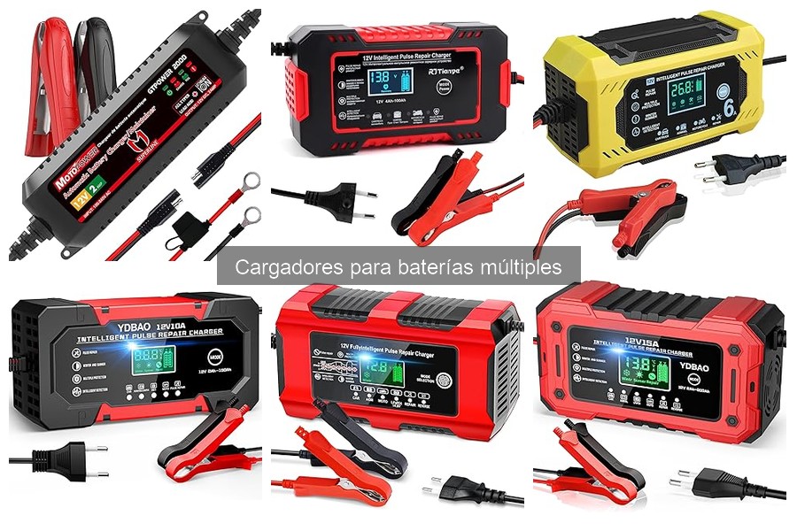 Alternativas a Cargadores de Baterías Múltiples para Coche