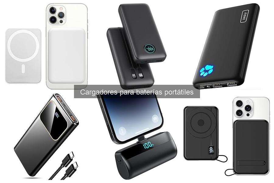 Alternativas a Cargadores para Baterías Portátiles