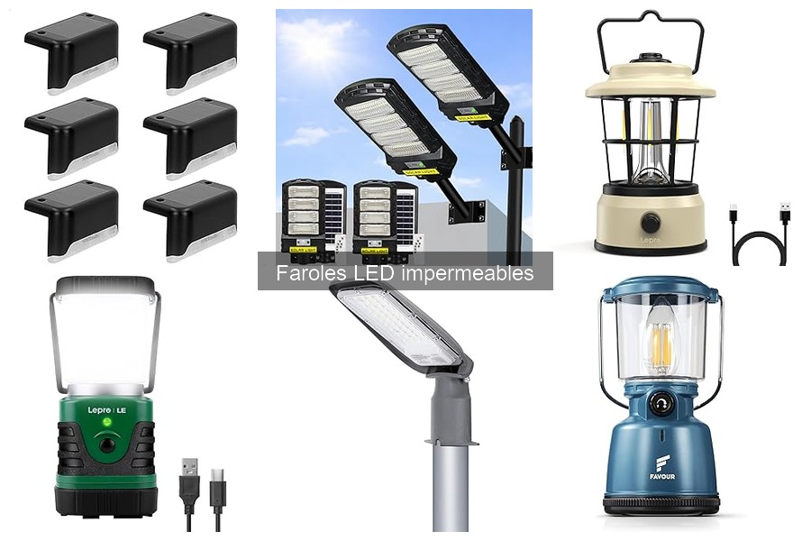 Alternativas a Faroles LED Impermeables: Encuentra la Mejor Opción