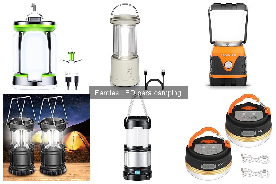 Alternativas a Faroles LED para Camping: Opciones Efectivas