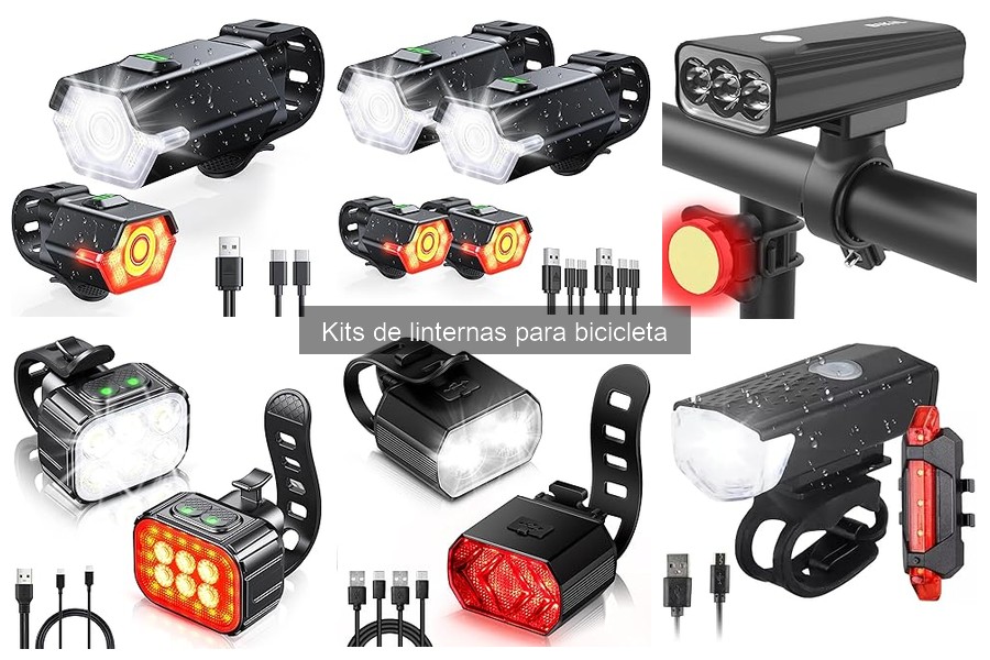 Alternativas a kits de linternas para bicicleta: opciones efectivas