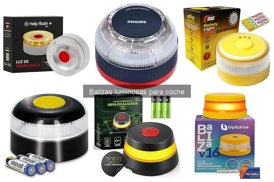 Alternativas a las balizas luminosas para coche