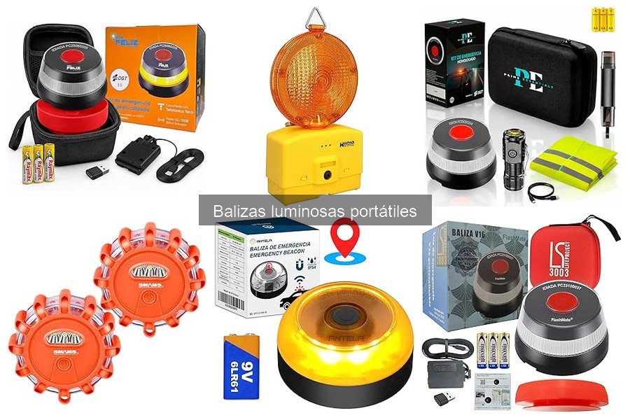 Alternativas a las balizas luminosas portátiles: Soluciones prácticas