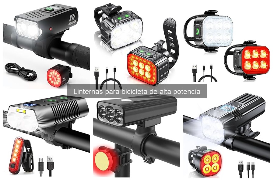 Alternativas a las Linternas de Alta Potencia para Bicicleta