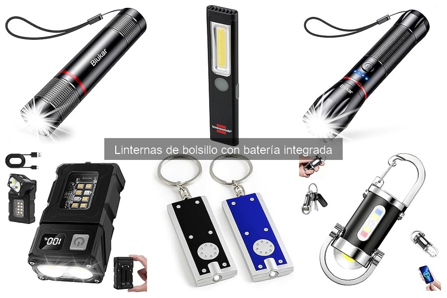 Alternativas a las Linternas de Bolsillo con Batería Integrada