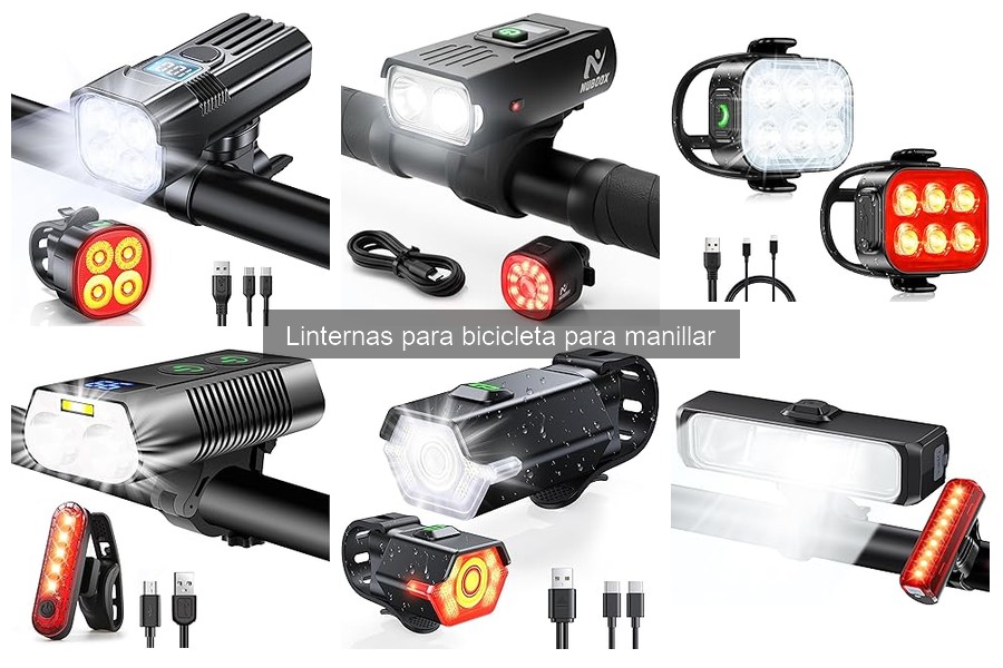 Alternativas a las linternas de manillar para bicicleta