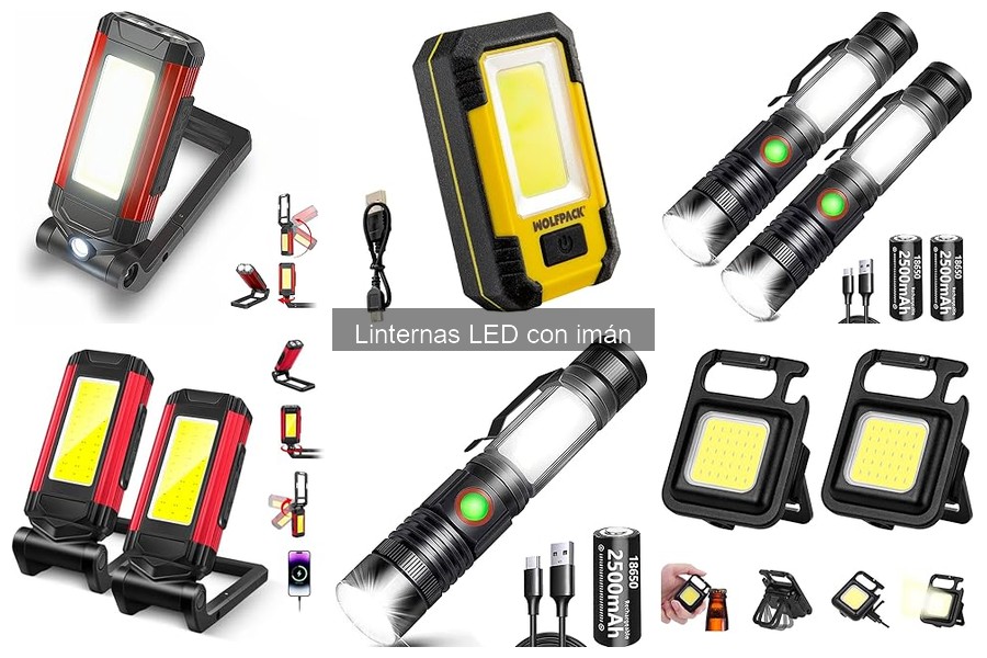 Alternativas a las Linternas LED con Imán: Mejores Opciones
