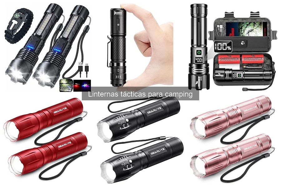 Alternativas a las Linternas Tácticas para Camping