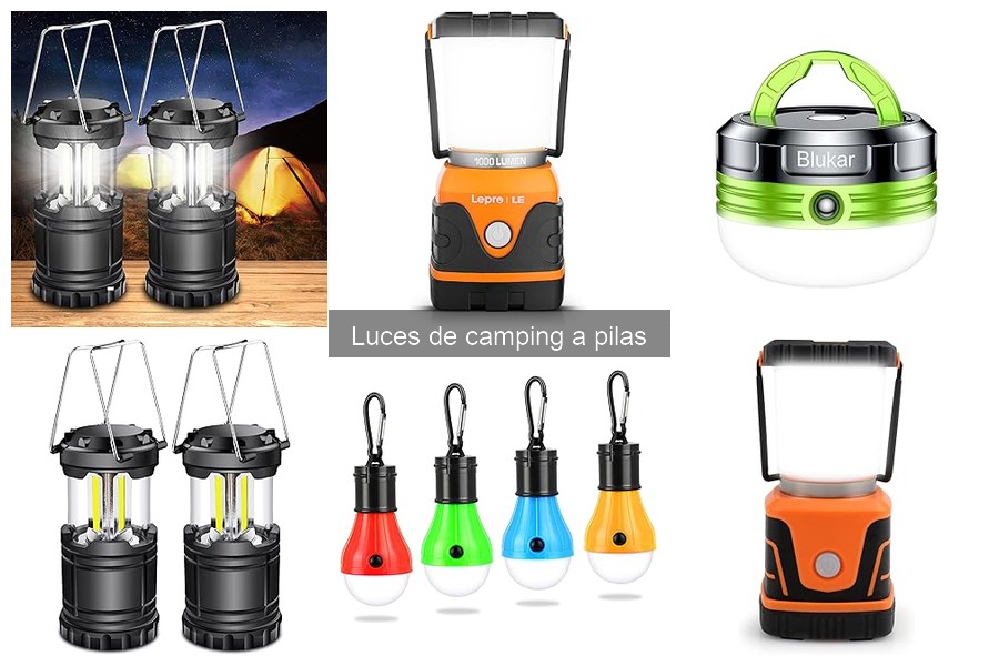 Alternativas a las luces de camping a pilas: ¡Descubre opciones!