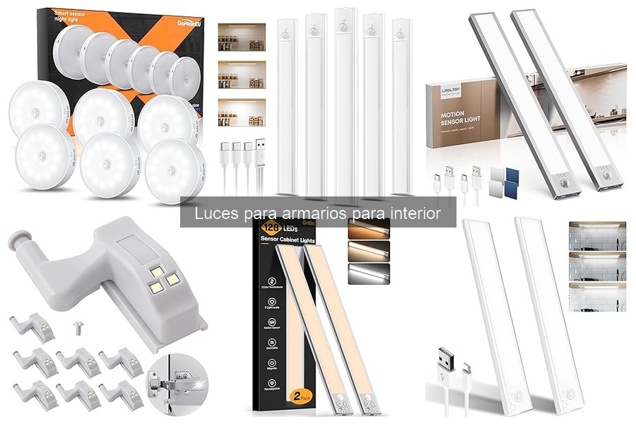 Alternativas a las Luces para Armarios: Mejores Opciones