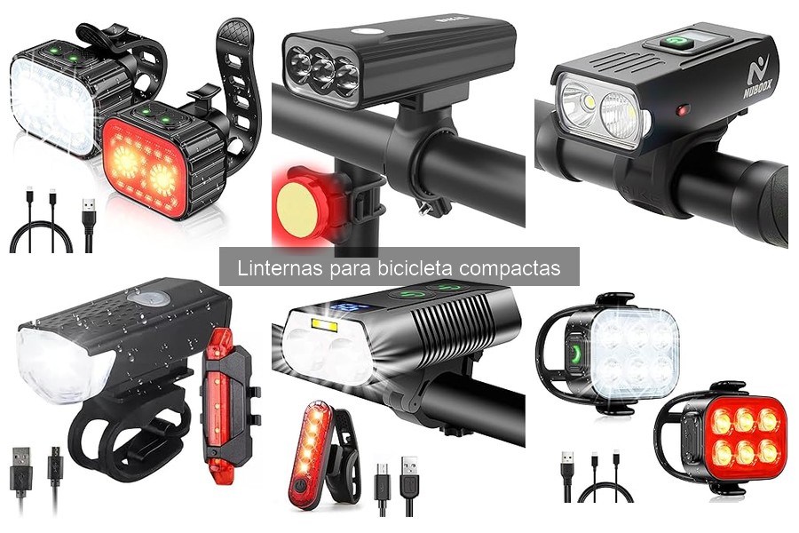 Alternativas a linternas compactas para bicicleta: opciones útiles
