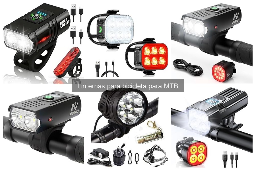 Alternativas a linternas convencionales para MTB