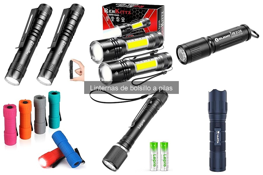 Alternativas a linternas de bolsillo a pilas: ¡ilumina mejor!