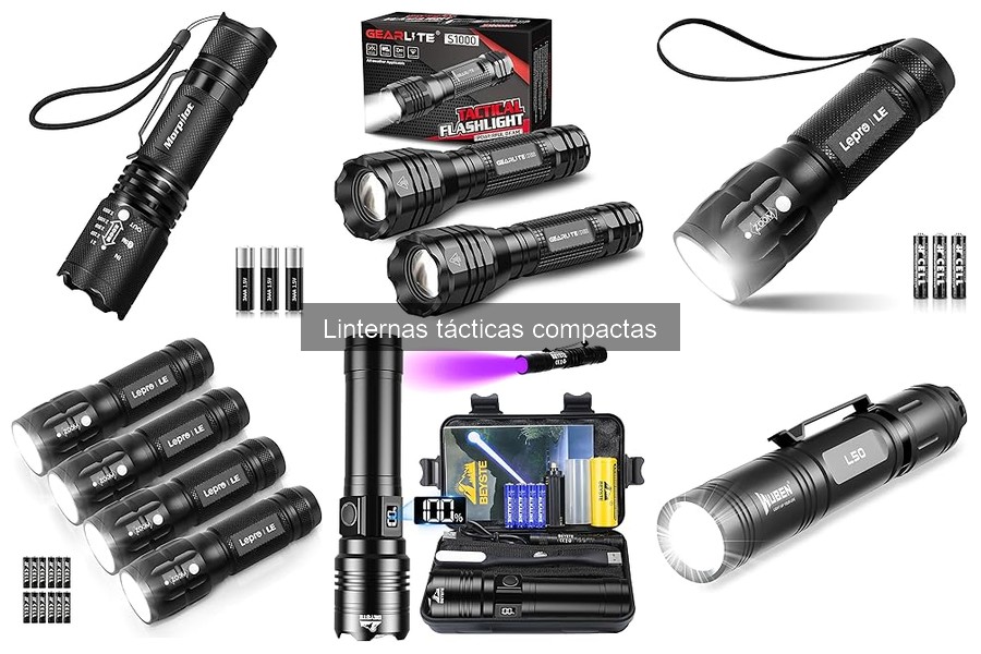 Alternativas a linternas tácticas compactas para necesidades específicas