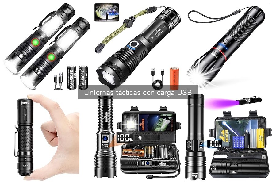 Alternativas a Linternas Tácticas con Carga USB - Guía 2023