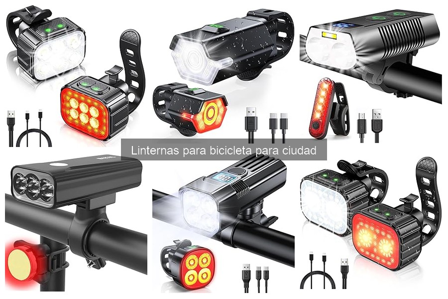 Alternativas a linternas tradicionales para bicicletas