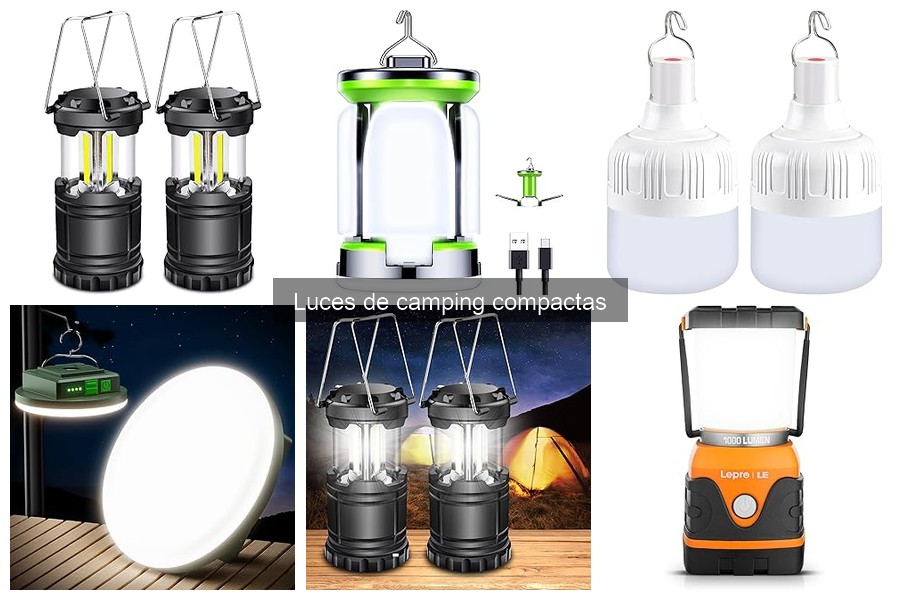 Alternativas a Luces de Camping Compactas: ¿Qué Elegir?