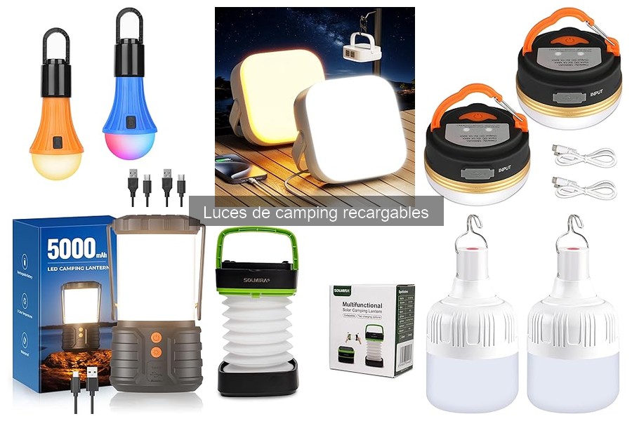 Alternativas a Luces de Camping Recargables: Opciones Eficaces