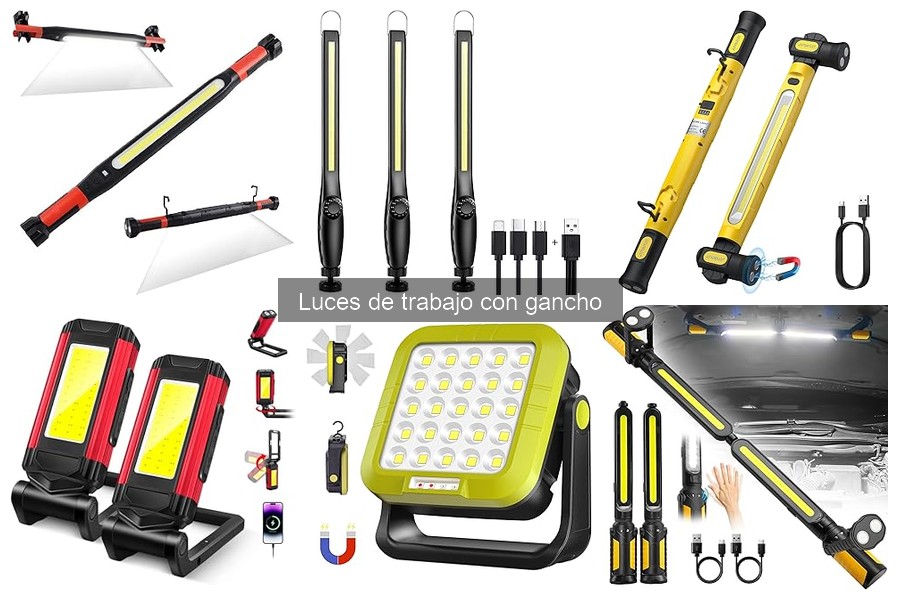 Alternativas a Luces de Trabajo con Gancho para Tareas Especiales