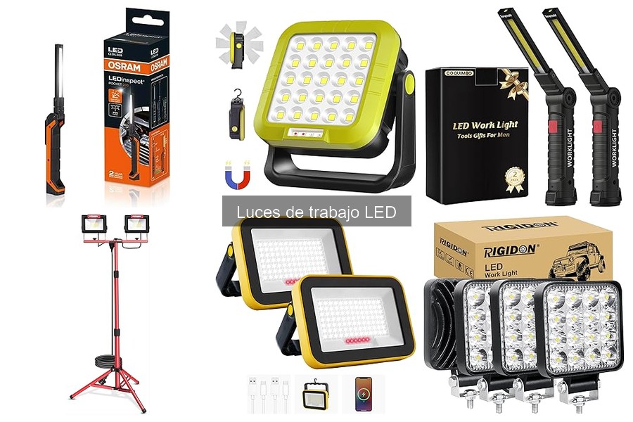 Alternativas a Luces de Trabajo LED para Proyectos Específicos