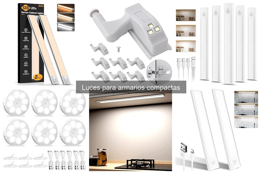 Alternativas a luces para armarios compactas: ¡Descúbrelas!