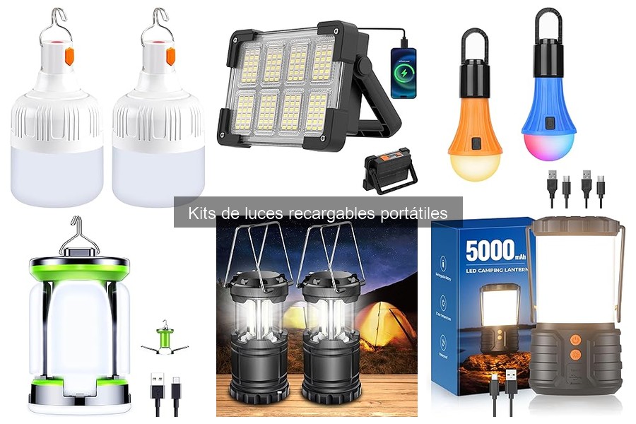 Aprovecha los Kits de Luces Recargables en Emergencias