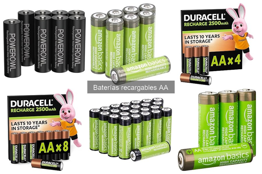 Baterías recargables AA vs. alcalinas: ¿Cuál elegir?